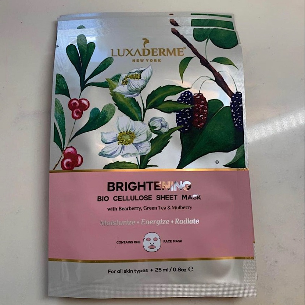 LuxaDerme Brightening sheet mask